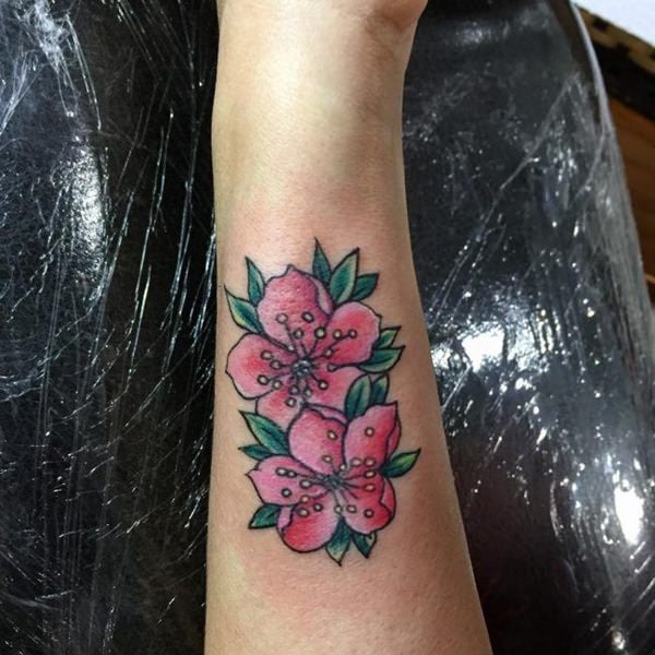 tatuagem flor de cerejeira 216
