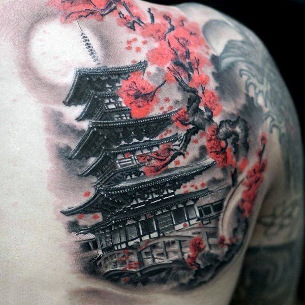 tatuagem flor de cerejeira 222