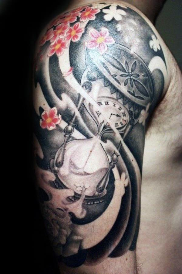 tatuagem flor de cerejeira 228