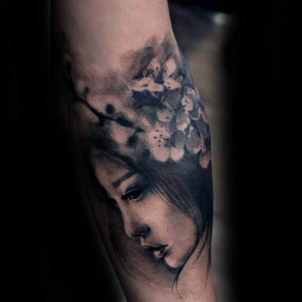 tatuagem flor de cerejeira 237