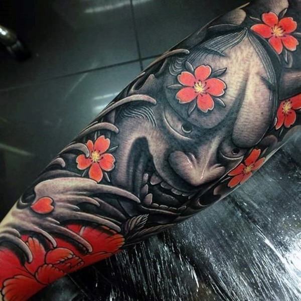 tatuagem flor de cerejeira 242