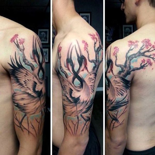 tatuagem flor de cerejeira 244