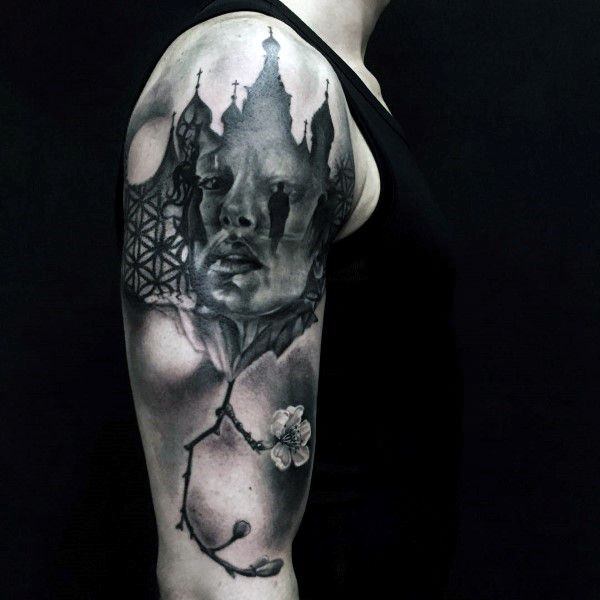 tatuagem flor de cerejeira 254