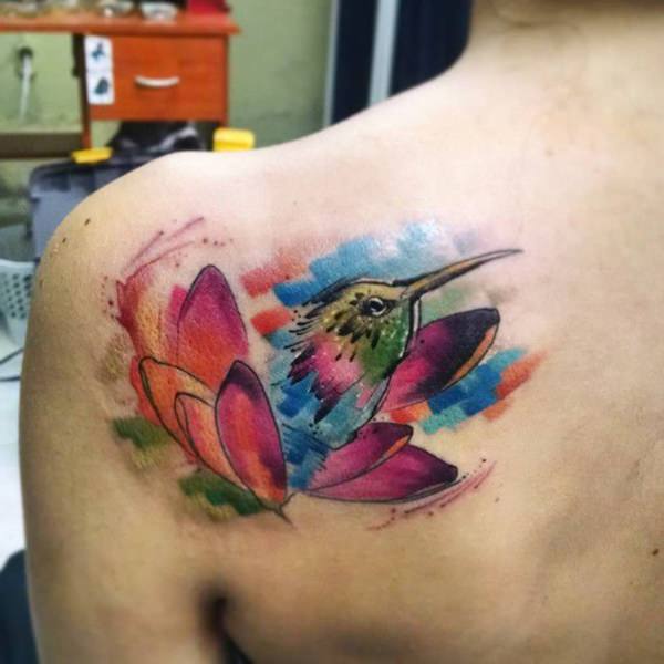 tatuagem beija flor 216