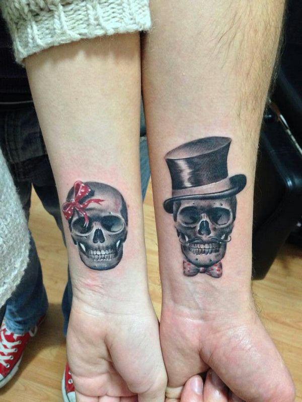 120 tatuagens de caveiras e crânios (Homens e Mulheres)