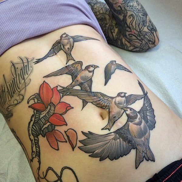 tatuagem barriga ventre 123