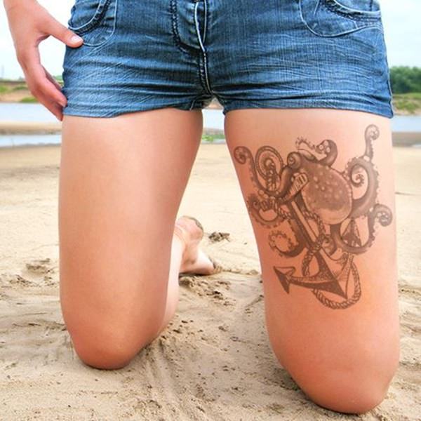 tatuagem coxa perna 232