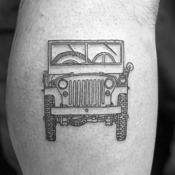 tatuagem jeep 134