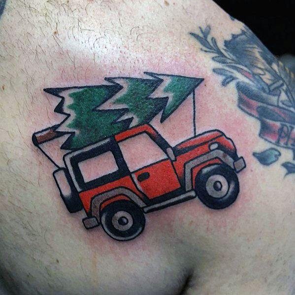 tatuagem jeep 44