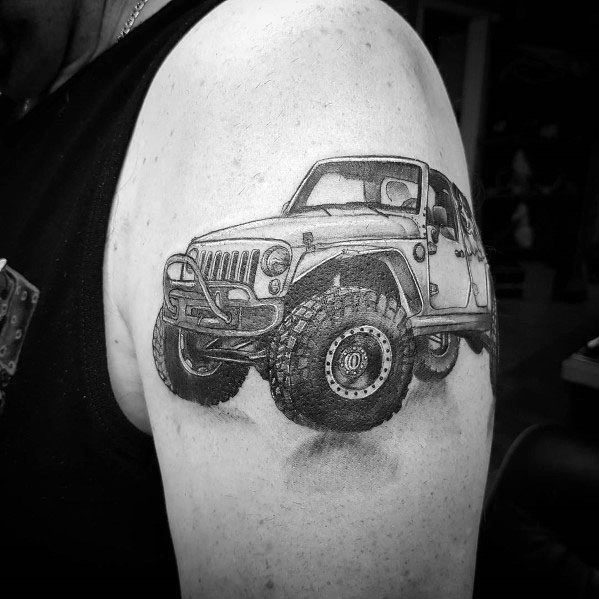 tatuagem jeep 56