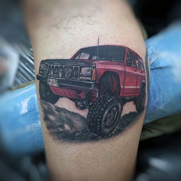tatuagem jeep 84