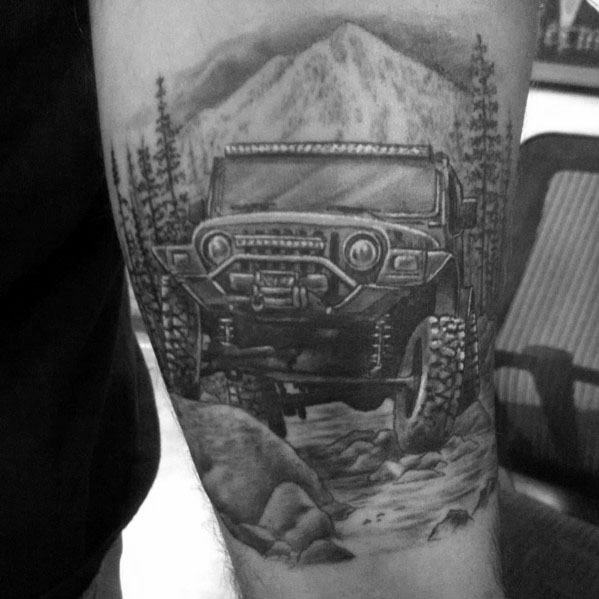 tatuagem jeep 98