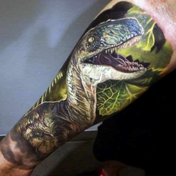 tatuagem dinossauro 110