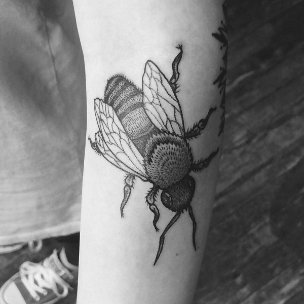tatuagem abelha 25