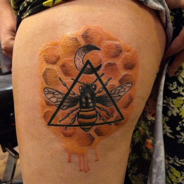tatuagem abelha 623