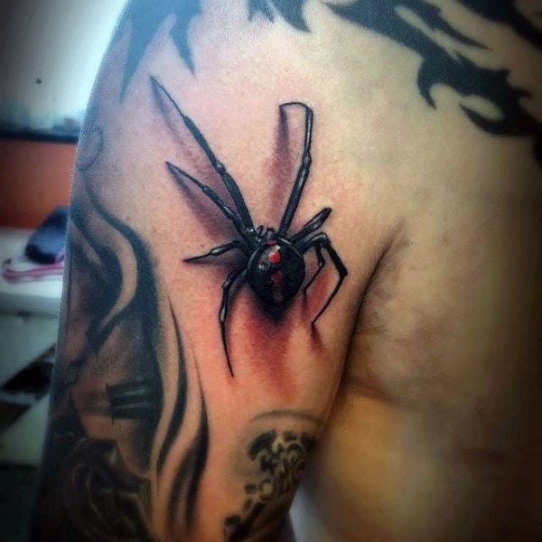 tatuagem aranha 1039