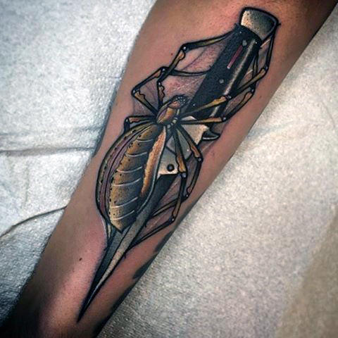 tatuagem aranha 1065