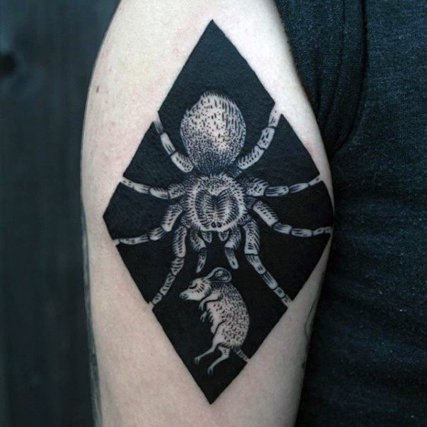 tatuagem aranha 1078