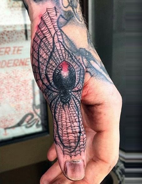 tatuagem aranha 1117