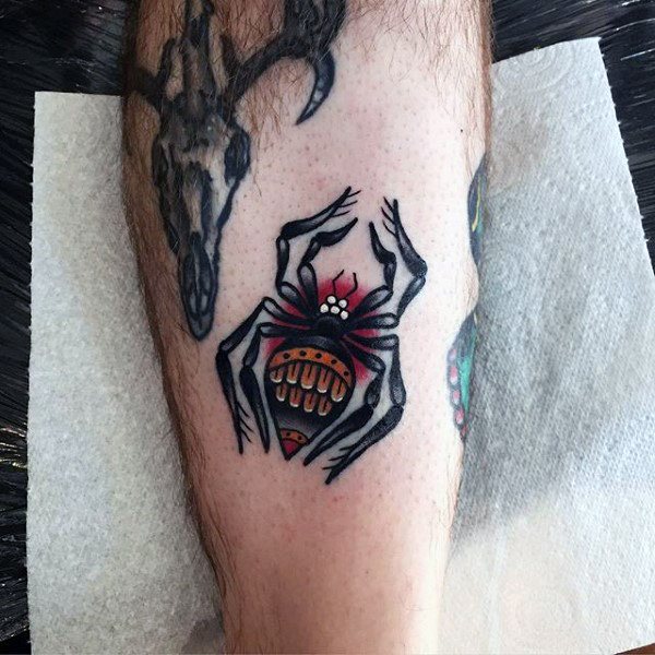 tatuagem aranha 1247