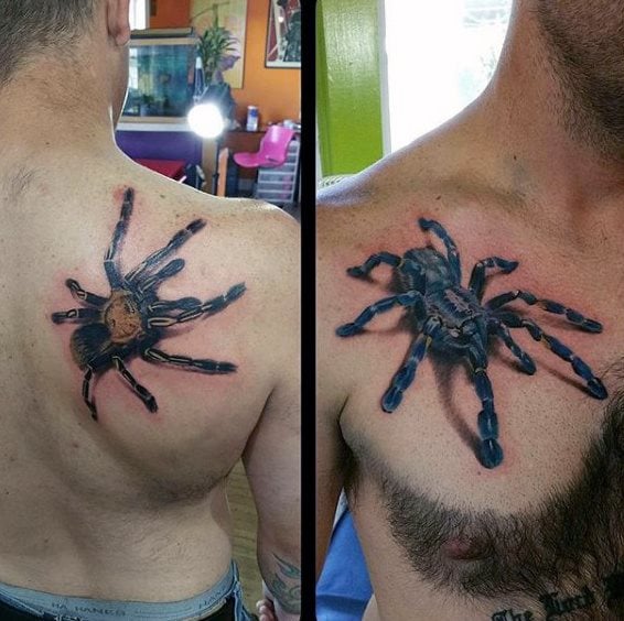 tatuagem aranha 168