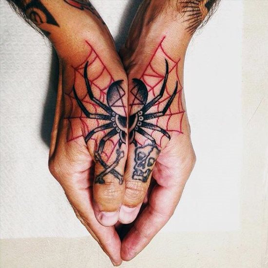 tatuagem aranha 194