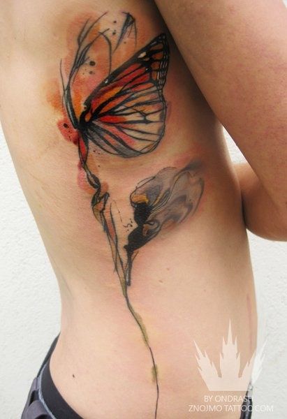 tatuagem borboleta 1013