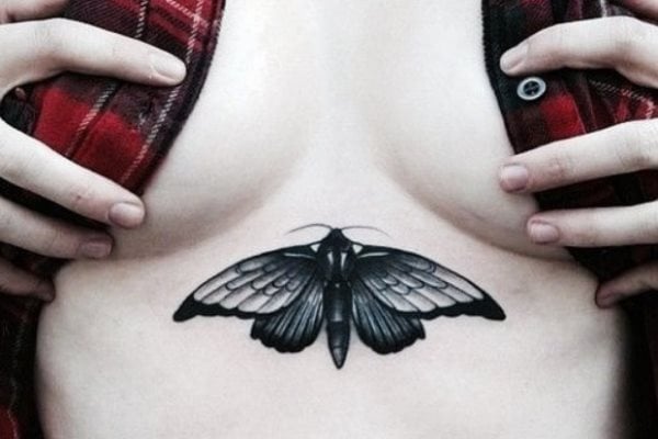 tatuagem borboleta 1078