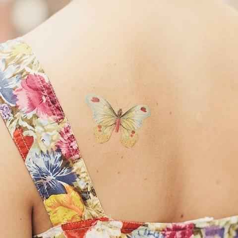 tatuagem borboleta 1221