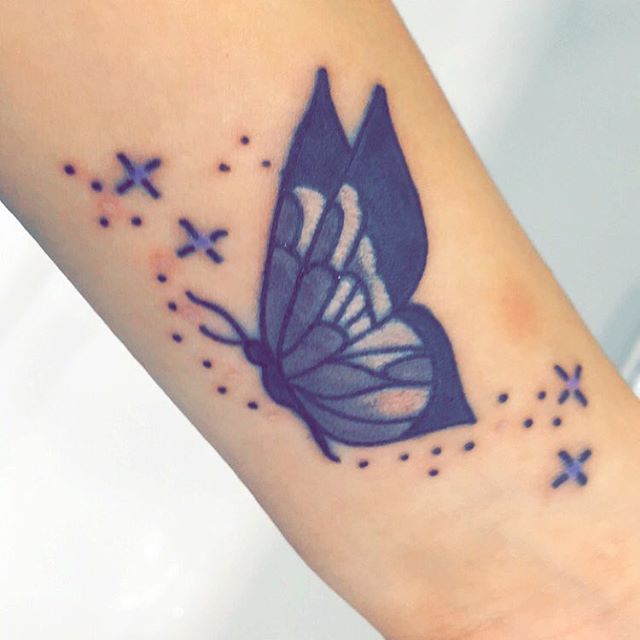 tatuagem borboleta 129