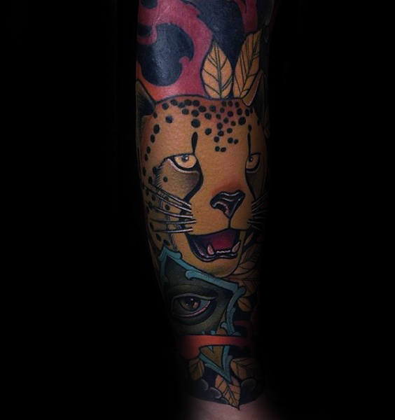 tatuagem leopardo 128