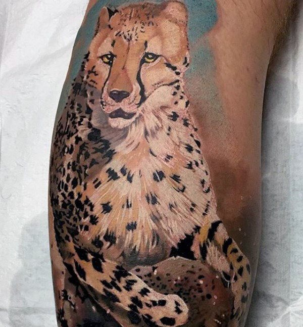 tatuagem leopardo 154