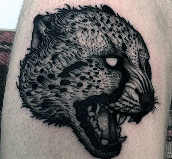 tatuagem leopardo 362
