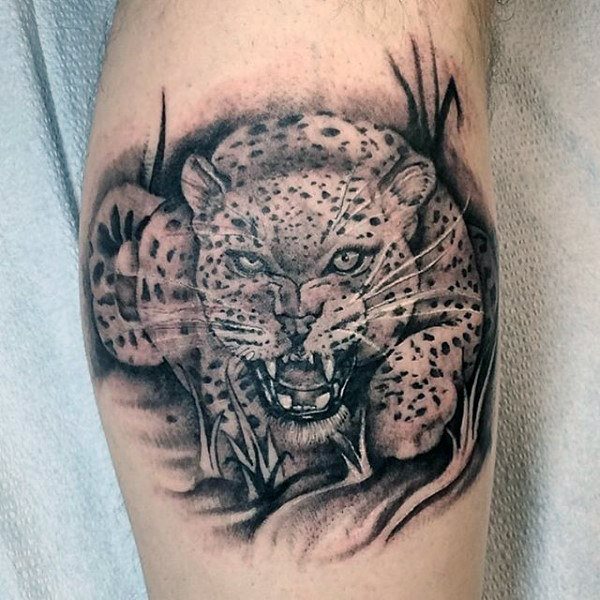 tatuagem leopardo 37