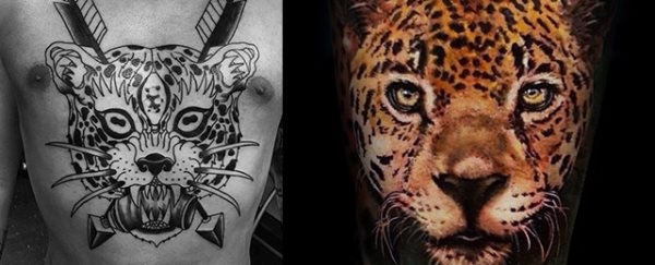tatuagem leopardo 388