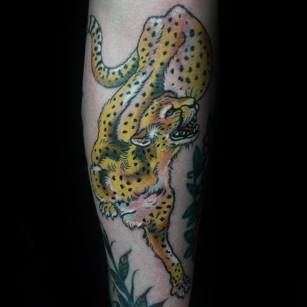 tatuagem leopardo 440