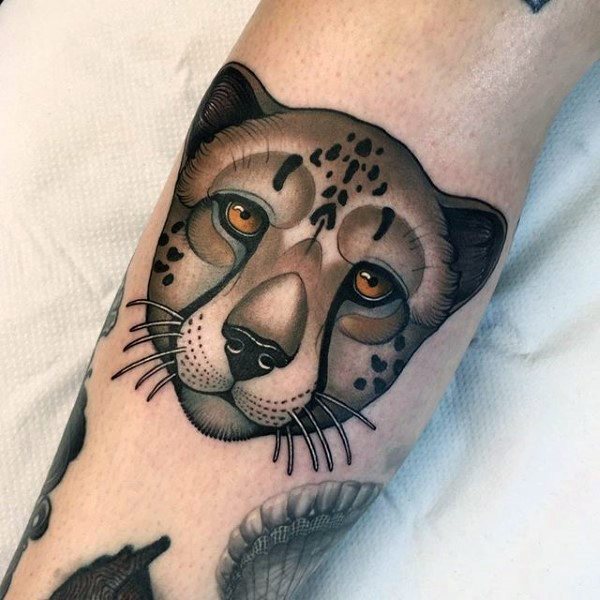 tatuagem leopardo 583