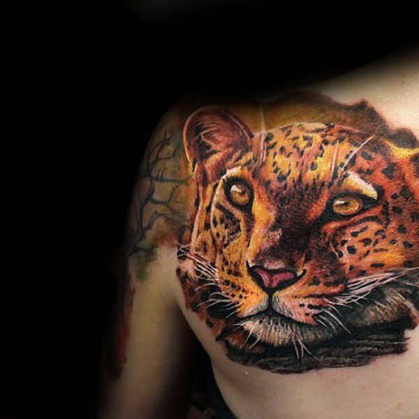 tatuagem leopardo 609