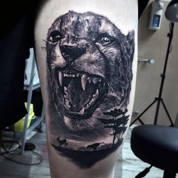 tatuagem leopardo 622
