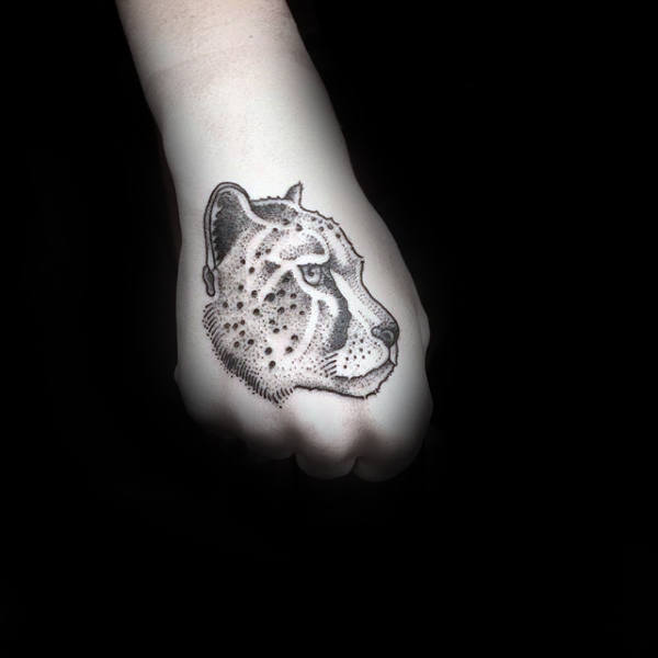 tatuagem leopardo 674