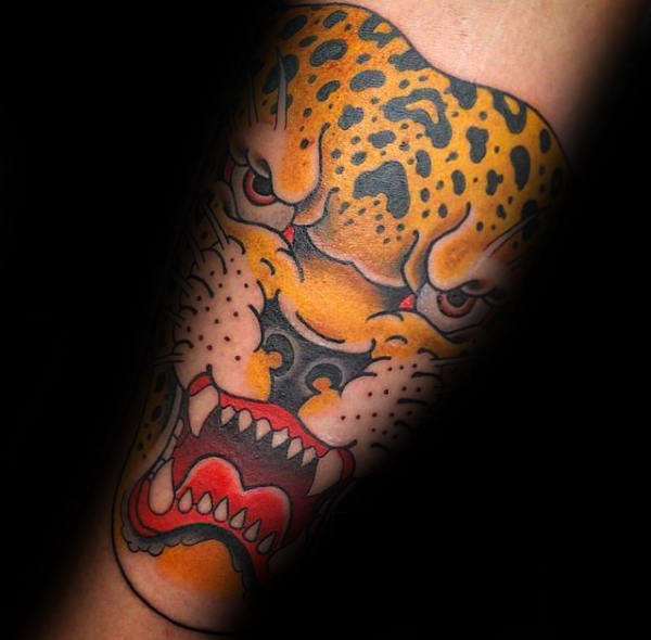 tatuagem leopardo 687