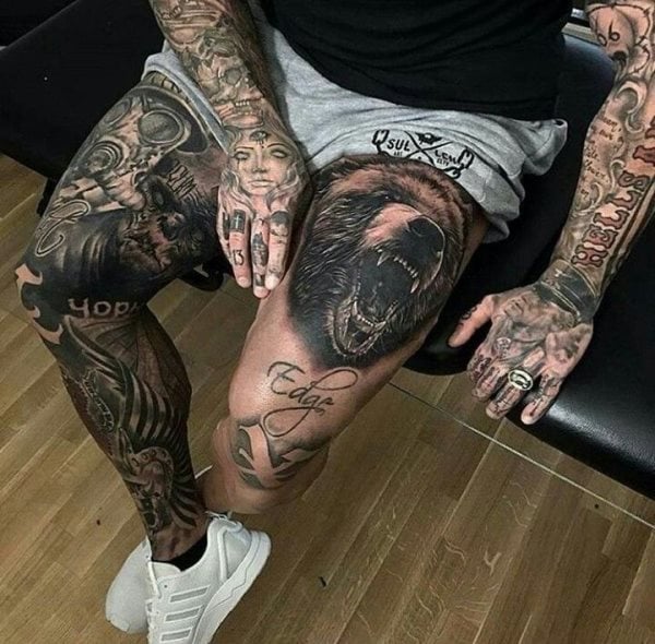 tatuagem perna 17