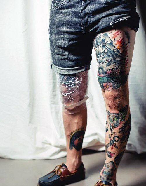 tatuagem perna 373