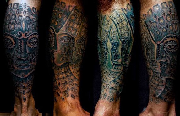 tatuagem perna 385