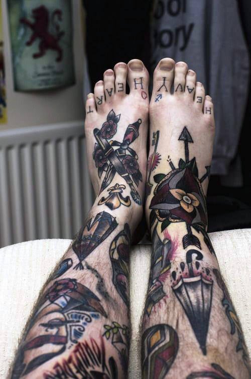 tatuagem perna 497
