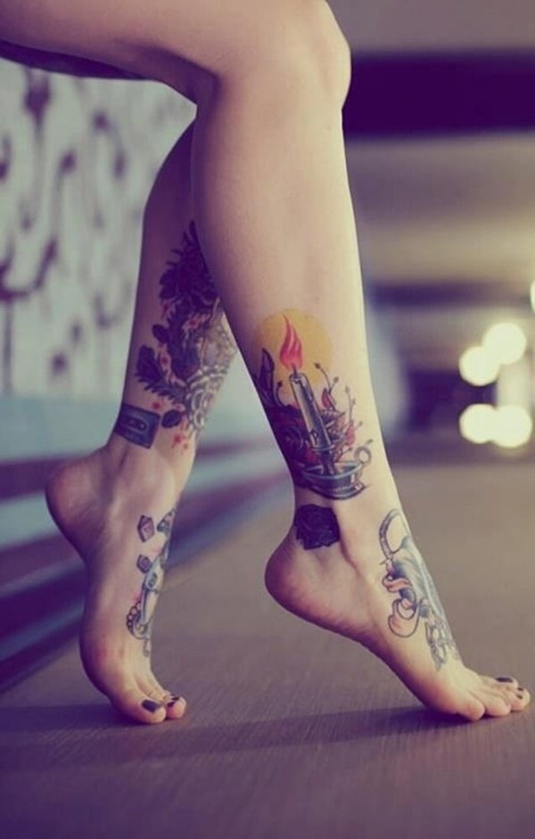 tatuagem tornozelo 541