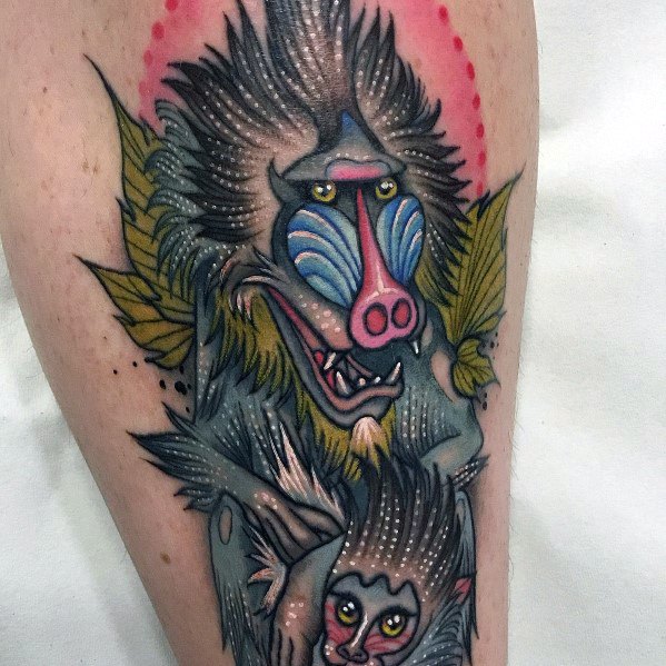 tatuagem babuino 45
