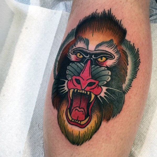 tatuagem babuino 51