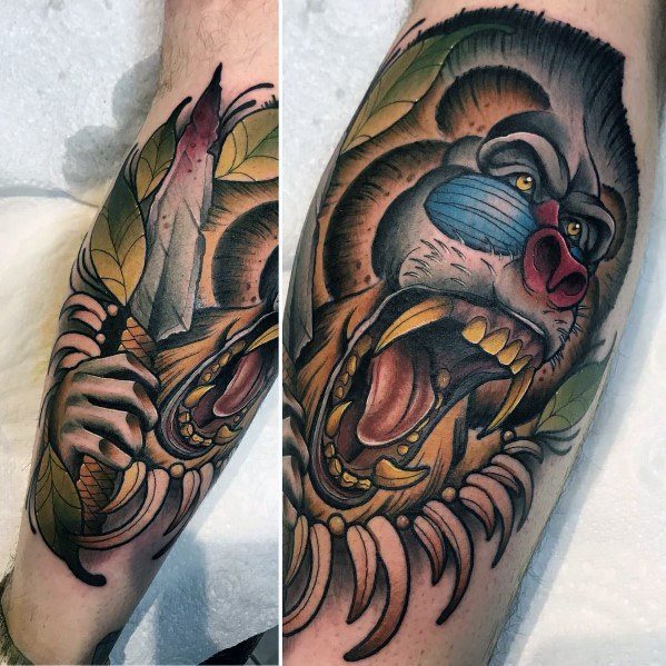 tatuagem babuino 59