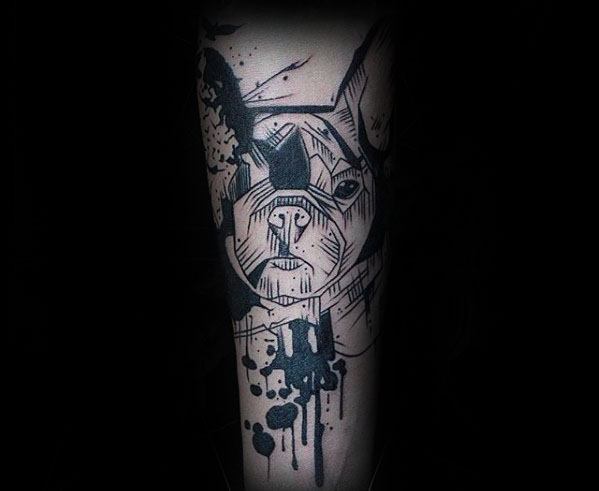 tatuagem bulldog 11